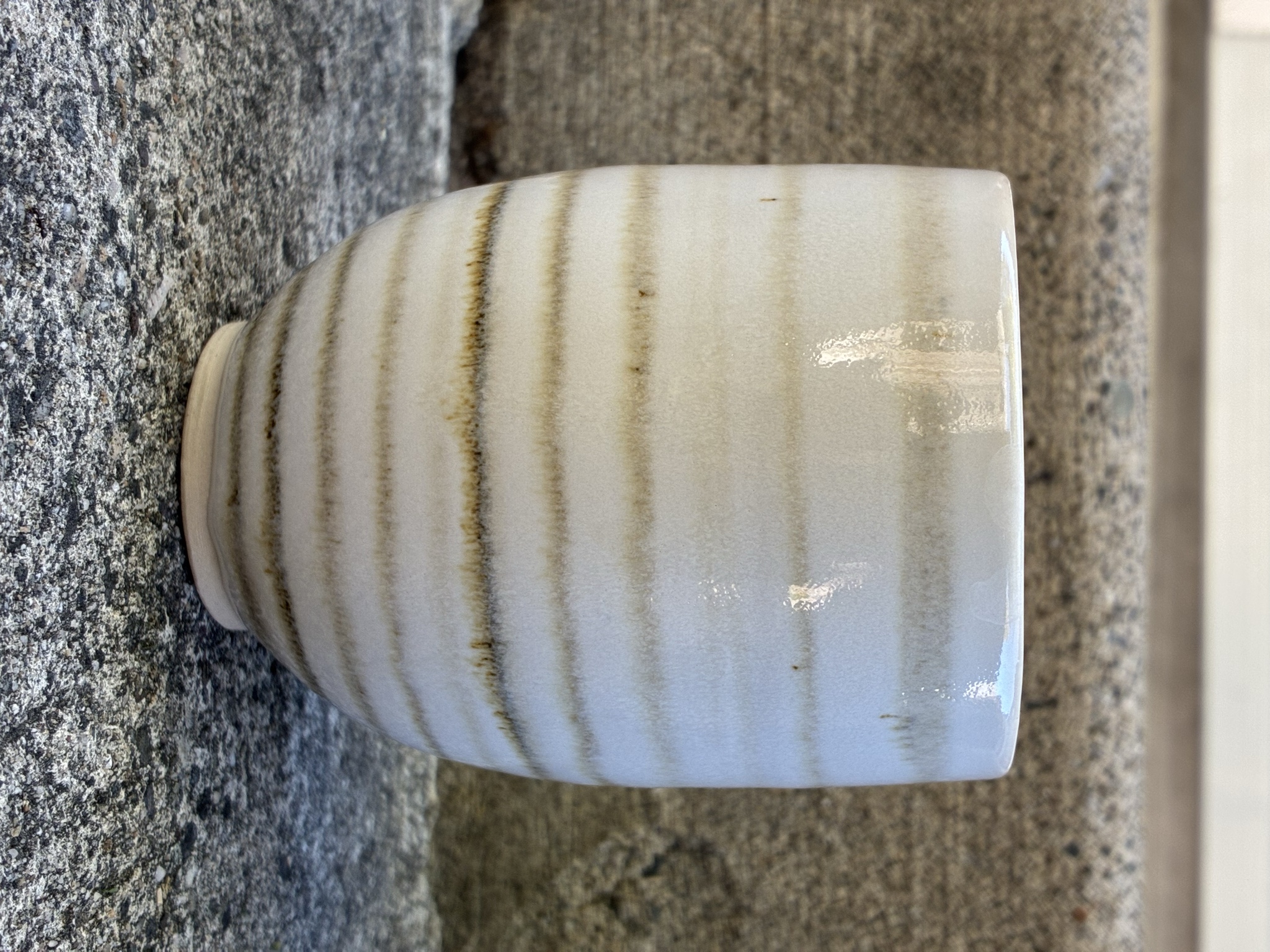 Stoneware. 8 oz. $35.